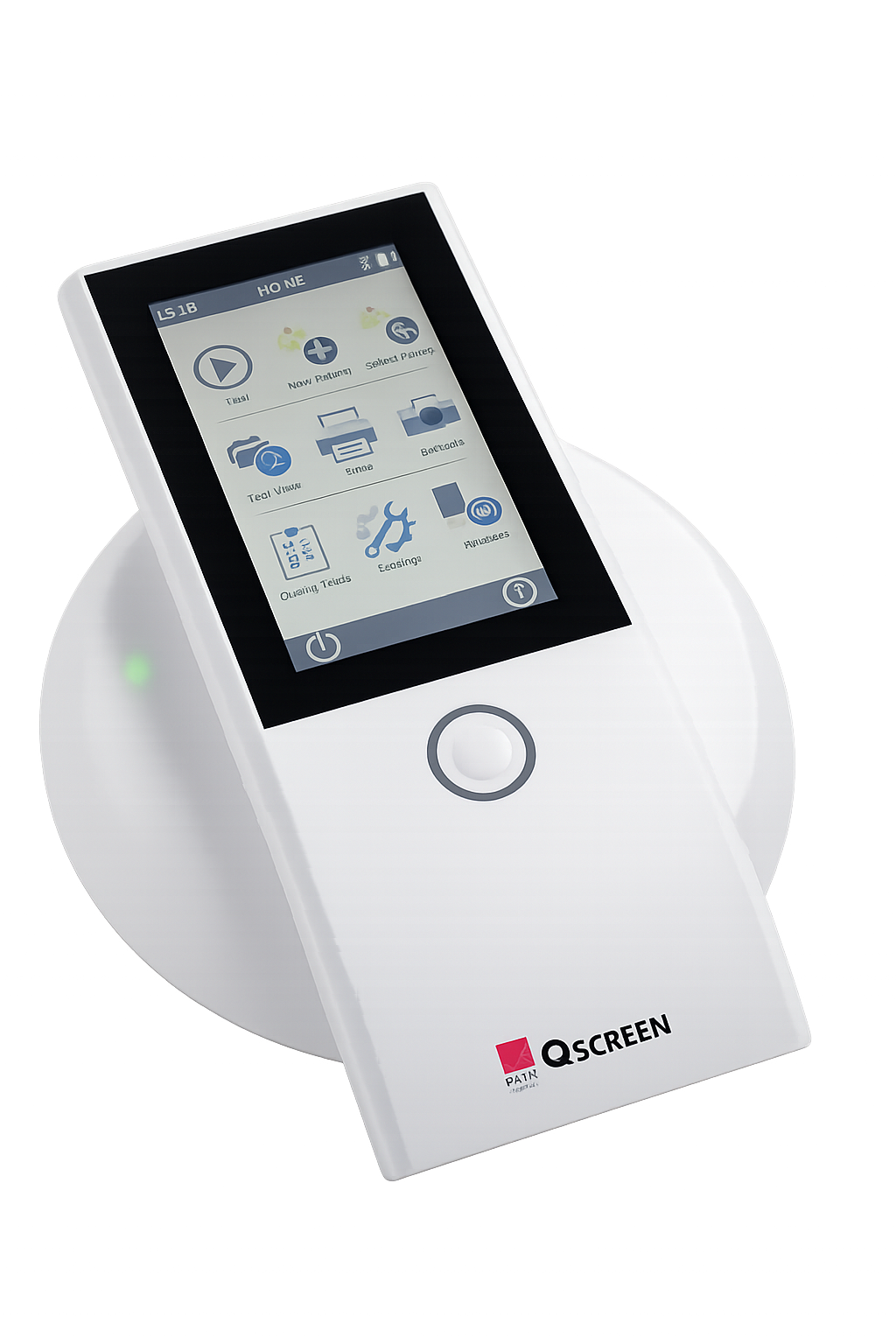 Verwendung von QR-Codes zum Anlegen oder Suchen eines Patienten in QSCREEN